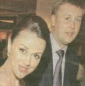 Анастасия Заворотнюк с мужем Дмитрием