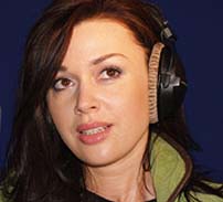 Анастасия Заворотнюк на Радио в Украине